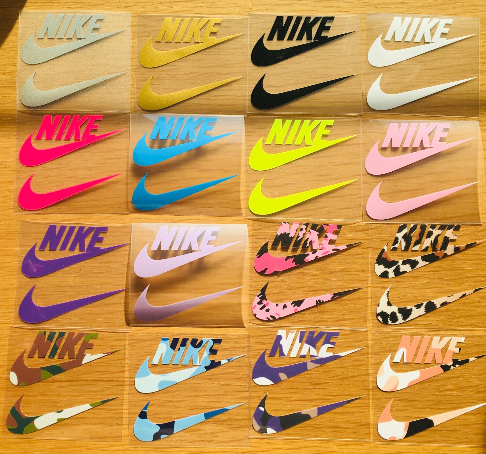 DIY Ironon Nike Logo heat transfer label sticker for tshirt Etsy