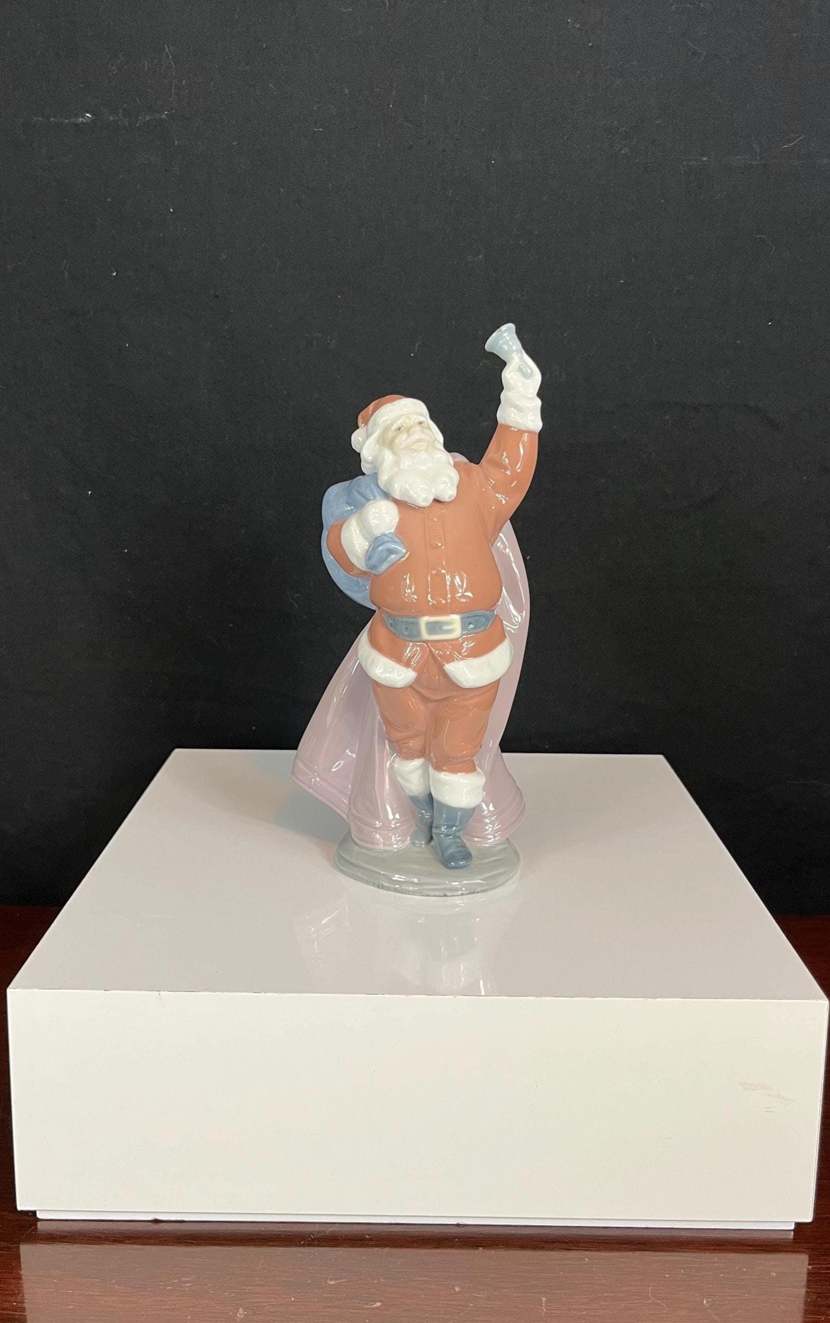 【廃盤・希少】 Lladró（リヤドロ）Jolly Santa#6500 Lladro Porcelain 
