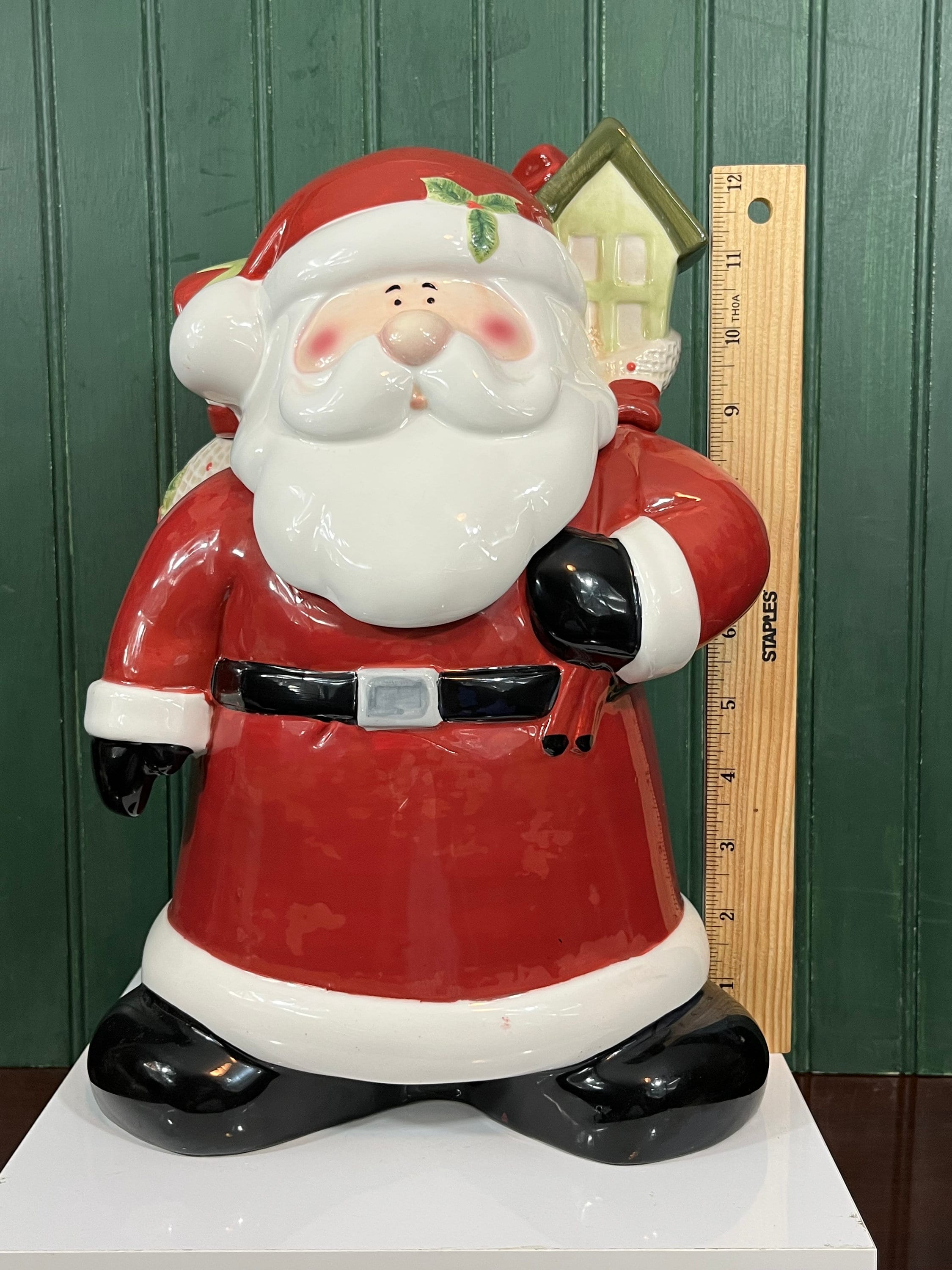 Ｈarry and Ｄavidサンタクロース置物キャンディー入れ（新品未使用） ショップ Harry and Davidサンタクロース置物キャンディー入れ（新品