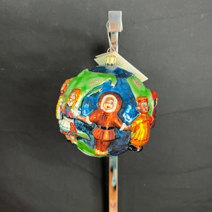 Christopher Radko &quot;United We Stand&quot; Blown Glass Christmas Ornament - 1999