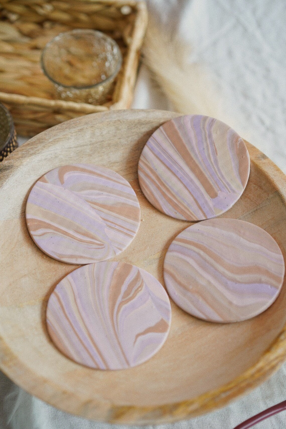 Polymer Clay Coasters / Cute Coasters Etsy