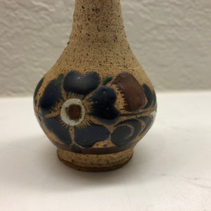 Vintage miniature vase potery signed