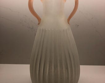 ヴィンテージ Vetreria Operaia lux イタリア アート ガラス花瓶 scavo