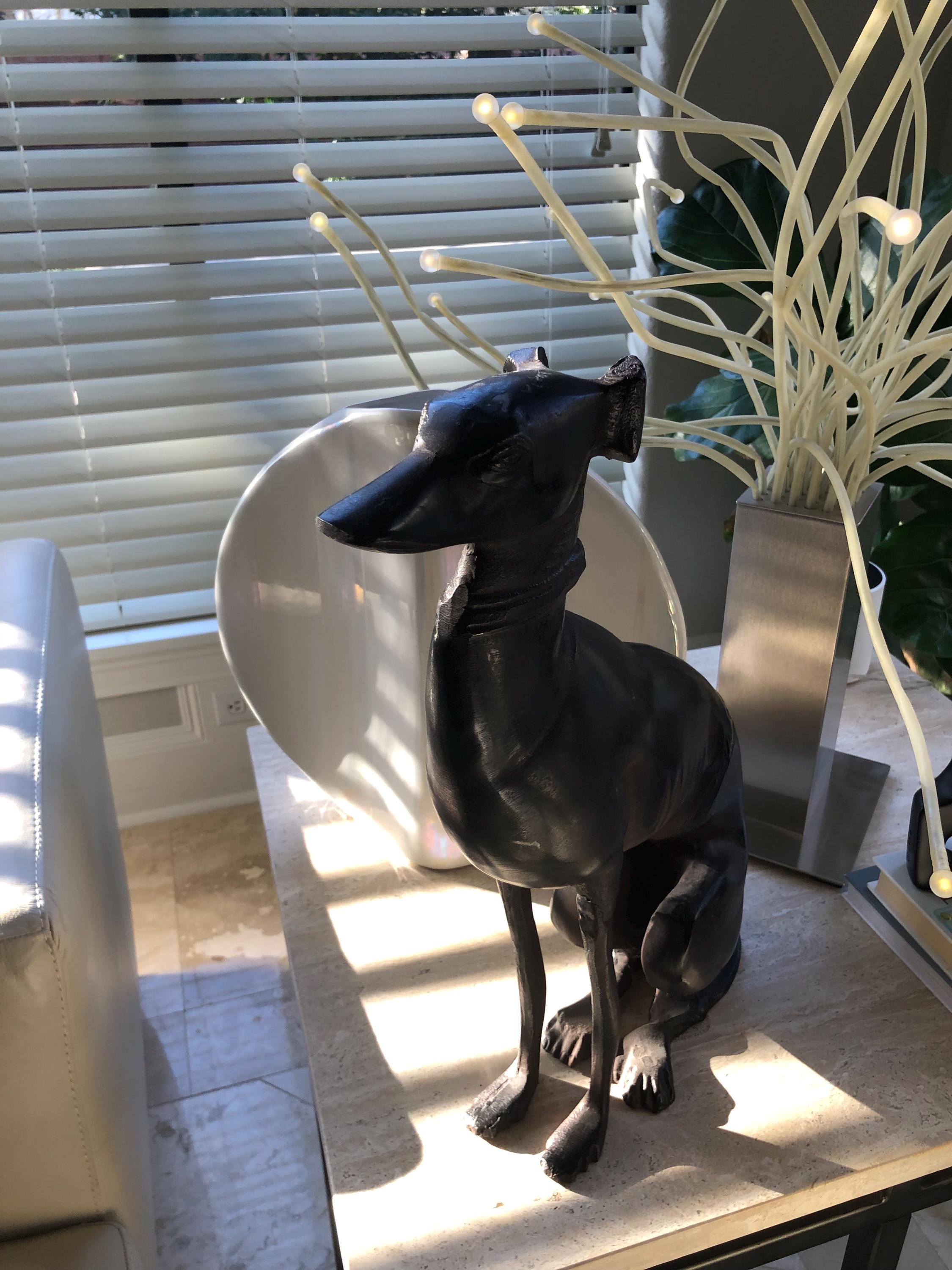 Whippet statue - Etsy 日本