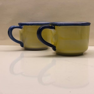 Vietri Ceramics made in Italy  set of 5 mugs cups terracota