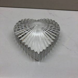 Waterford Crystal Heart Paperweight Read description