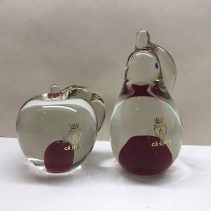 Cristais Cá d’Oro セグーゾ 大型ガラス花器 レッド×アンバー Seguso Ca D'oro - Etsy