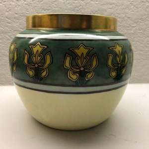 philip rosenthal co of kronach bavaria Vase Germany Handpainted