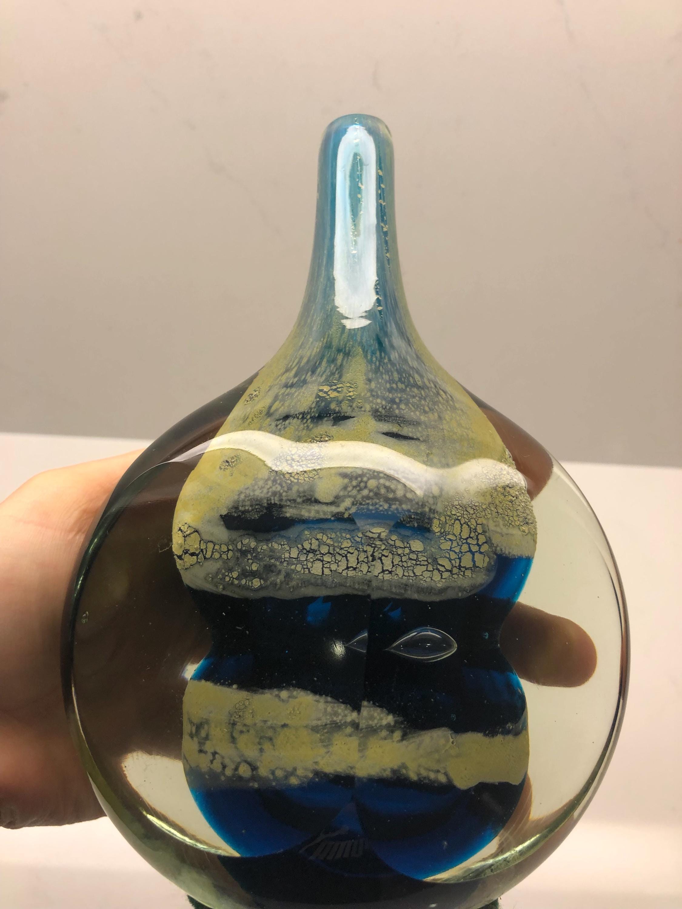 Mdina Glass パフュームボトル ヴィンテージ マルタ島 ガラス 置物