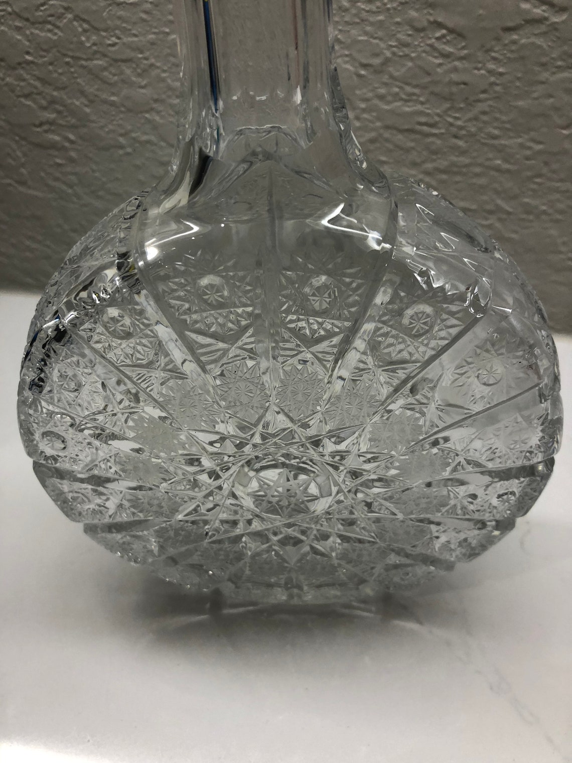 Crystal Decanter Made in Poland Irena Etsy UK