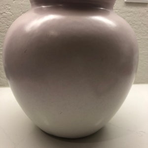 VEB Haldensleben Germany Pottery # 2984AA VaseRim White Bottom 10&quot; Vintage