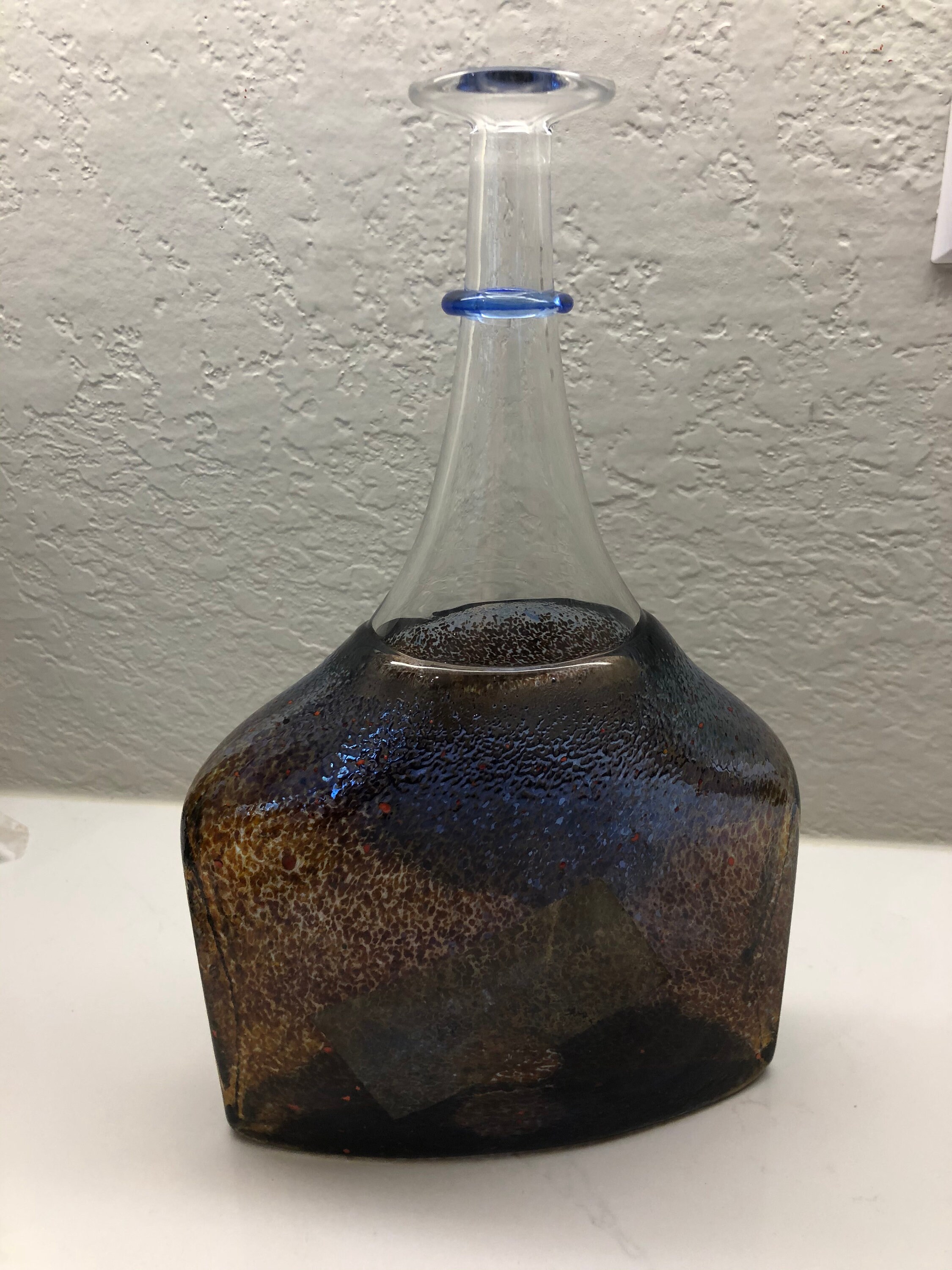 Kosta Boda Bertil Vallien 花瓶 3点セット KOSTA BODA ガラス BERTIL Vallien スウェーデン サテライト ボトル