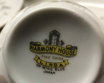 Harmony House China — LINDA — Vintage - Etsy