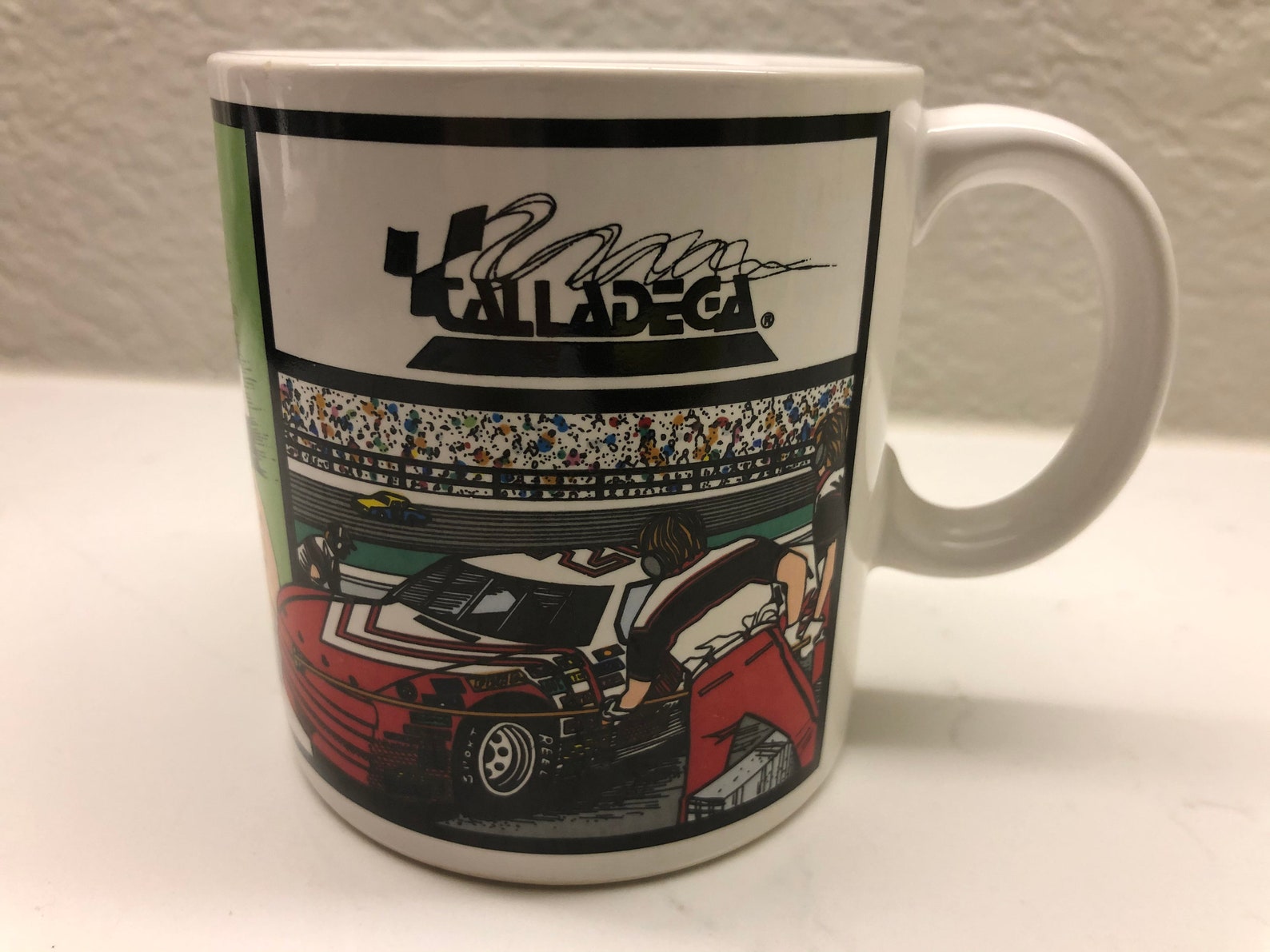 Tazza Vtg International Speedway Mug Cup 1988 Racing Rare Etsy