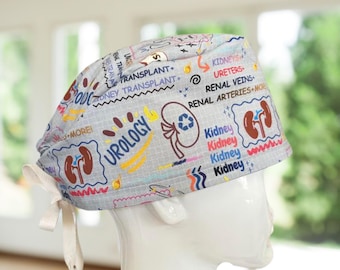 Urology  Modern Style Scrub Cap~ RN, MD, Vet, Tech, gifts.