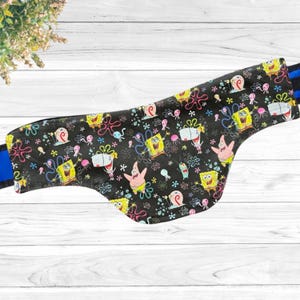 SpongeBob Thyroid Shield Cover: Cotton Radiology Collar Slip