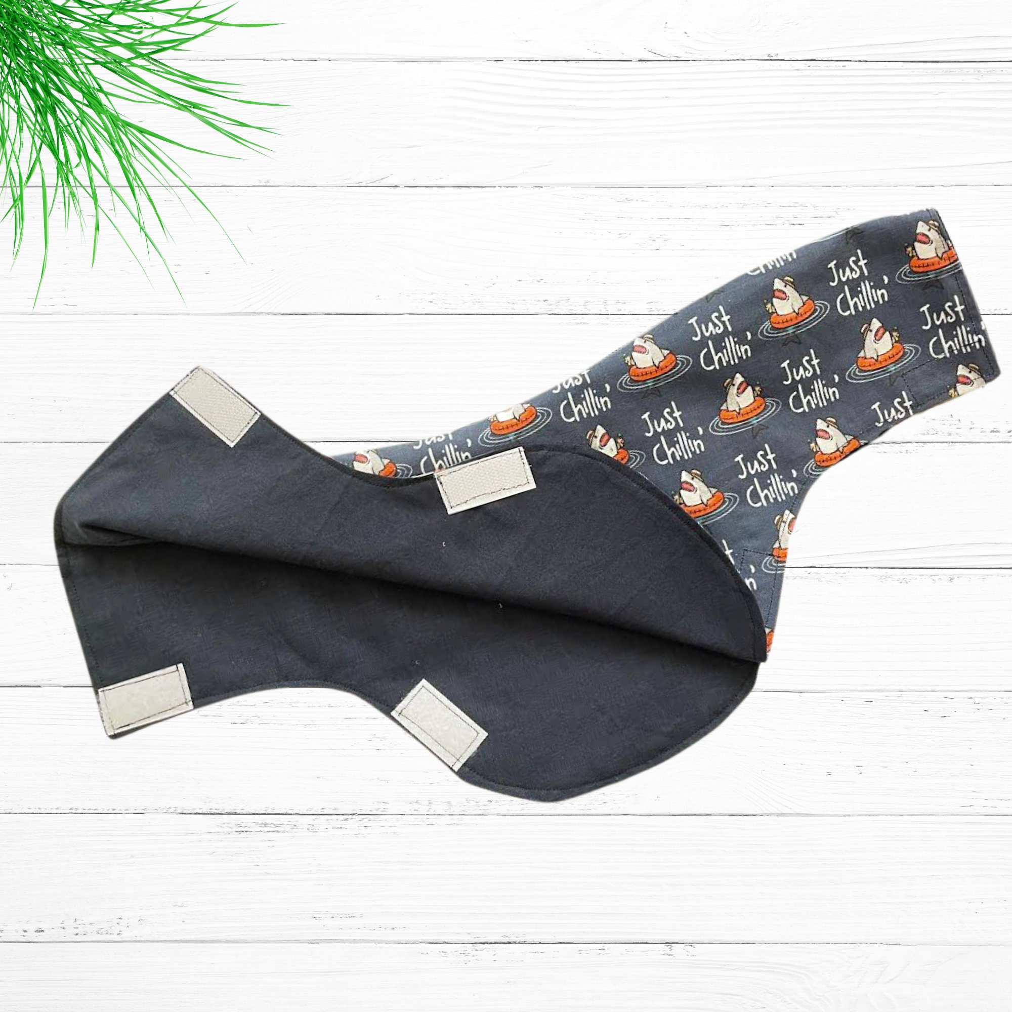 PREMIUM Chillin' Sharks Thyroid Shield Cover Thyroid Collar Slip OR X