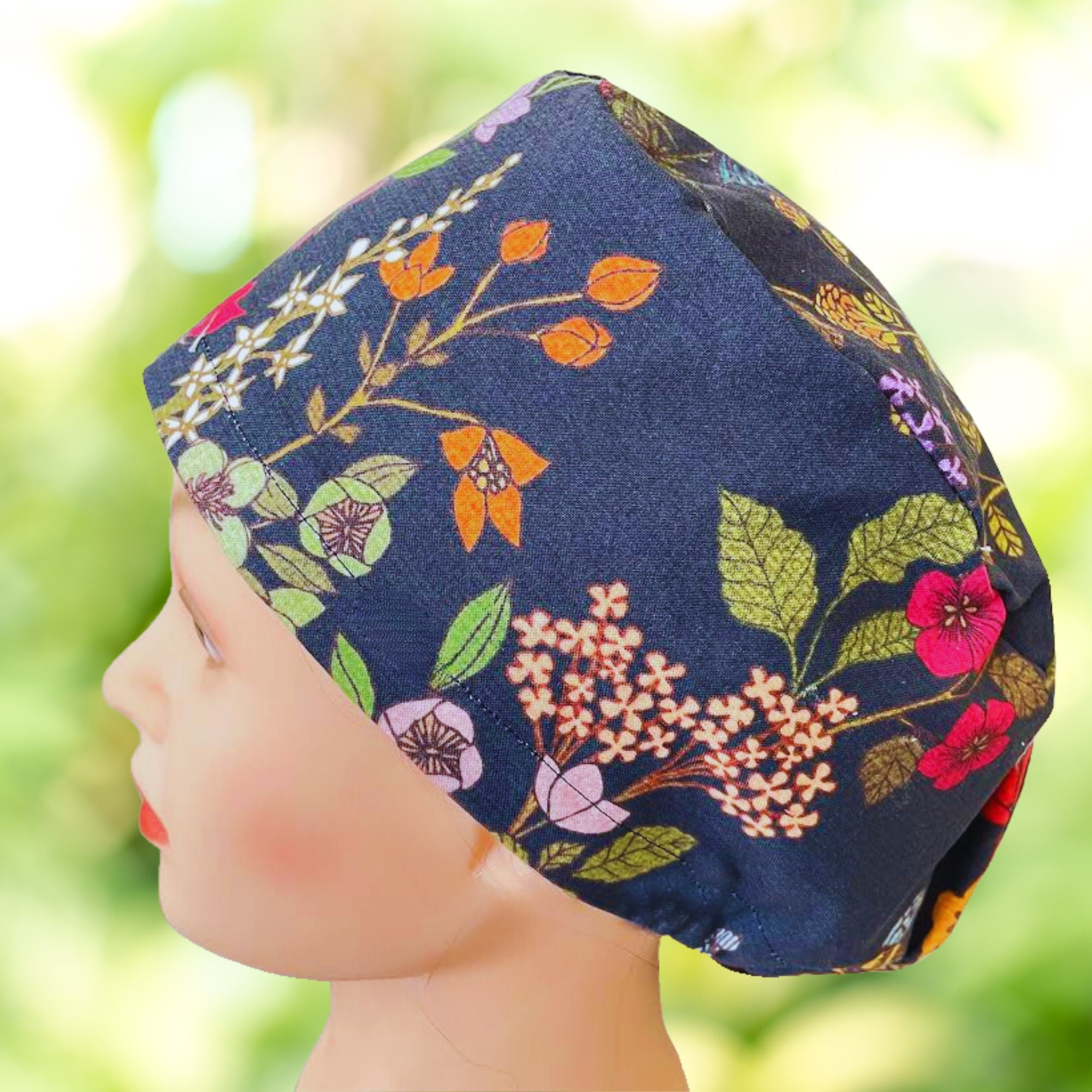 San Diego Cotton embroidered floral wide brim sun Hat size 57cm preowned San Diego Hat Company Women main image 3