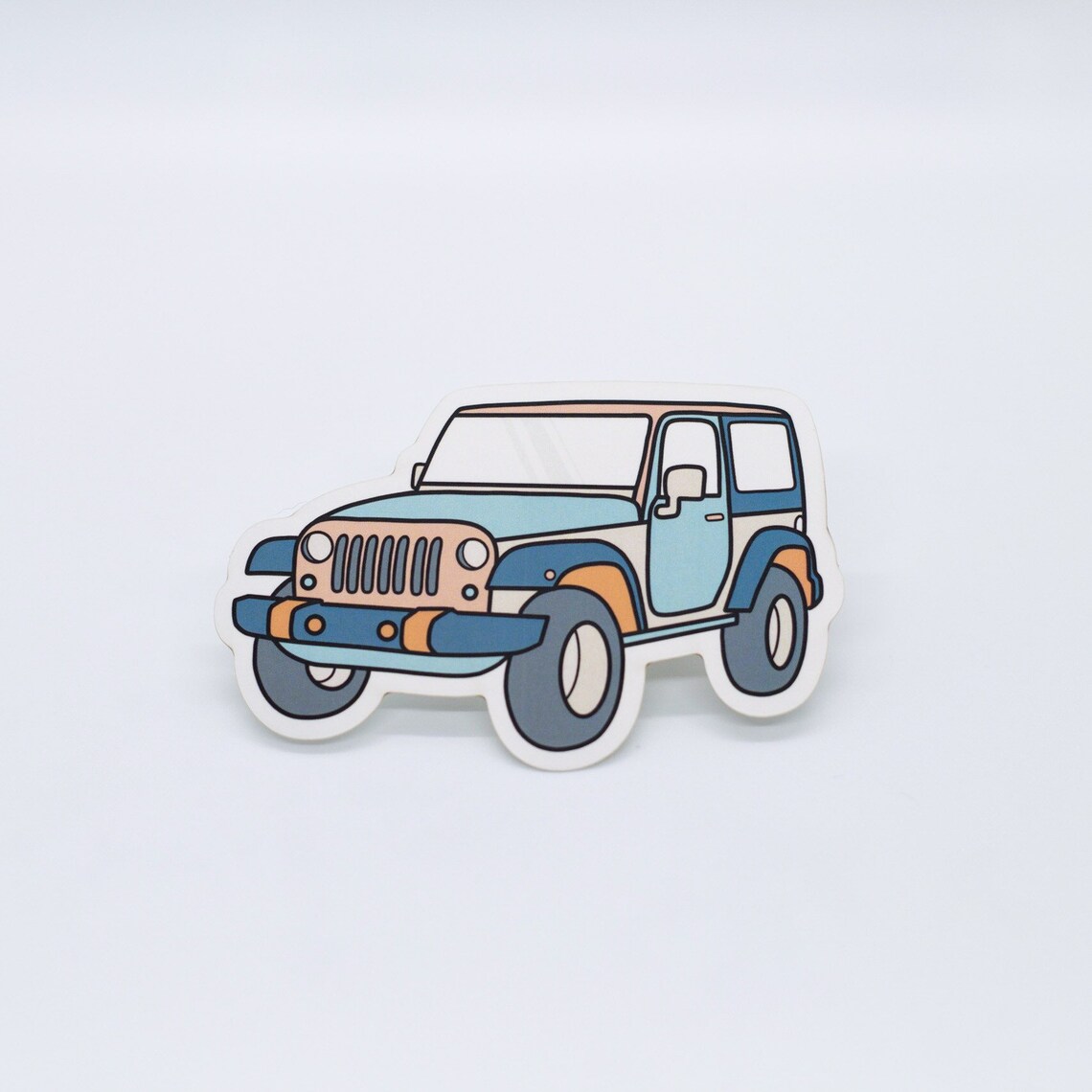 Boomin' in My Jeep Sticker Jeep Girl Jeep Sticker Etsy