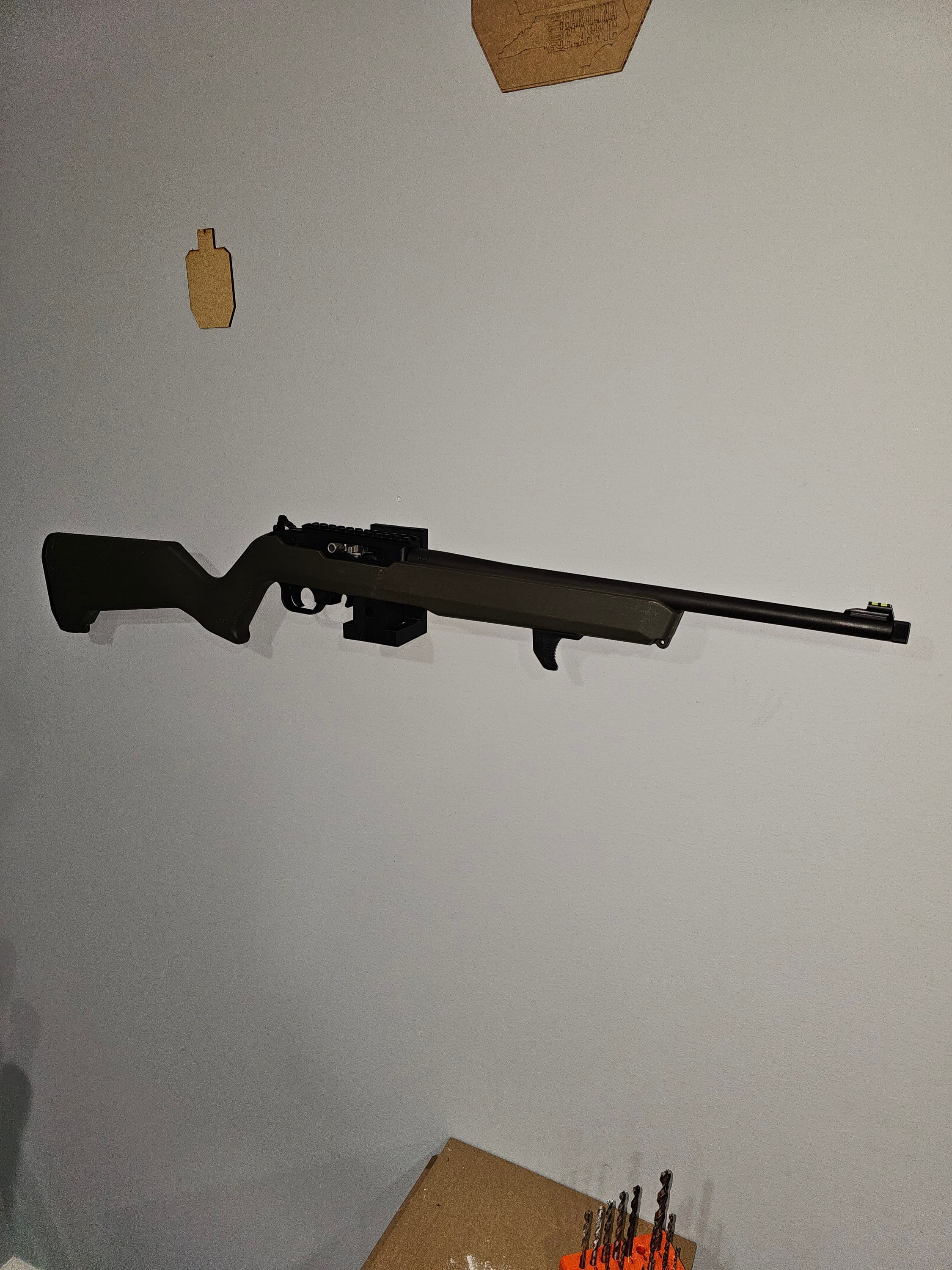 Porta Caricatori Per Fucile Ruger 10/22 - Custodia In Plastica Impermeabile, Contiene 6 Caricatori Da 10 Colpi