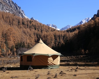 Pro-canvas Yurt for Winter Camping/ Polar Expedition/Glamping