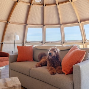 Artemis Pod/Dome for Guest House / ADU / Glamping / Studio / Field Laboratory / Work Space / Alternative House / Airbnb