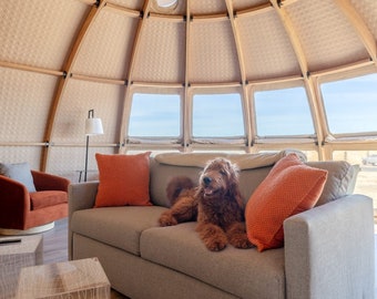 Artemis Pod/Dome for Guest House / ADU / Glamping / Studio / Field Laboratory / Work Space / Alternative House / Airbnb