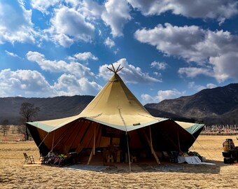 Giant Sami Tent For Outdoor Event/Farm/Ranch/Backyard