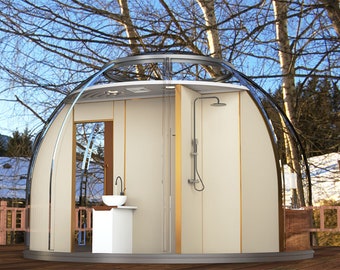 Panoramic Dome for Airbnb / Guest House / ADU / Glamping / Studio / Alternative House