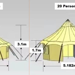 Pro-canvas Yurt for Winter Camping/ Polar Expedition/Glamping image 8