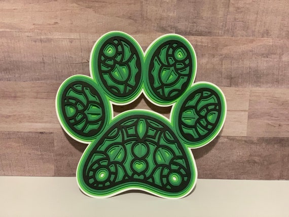 Free Free 184 Layered Mandala Paw Print SVG PNG EPS DXF File
