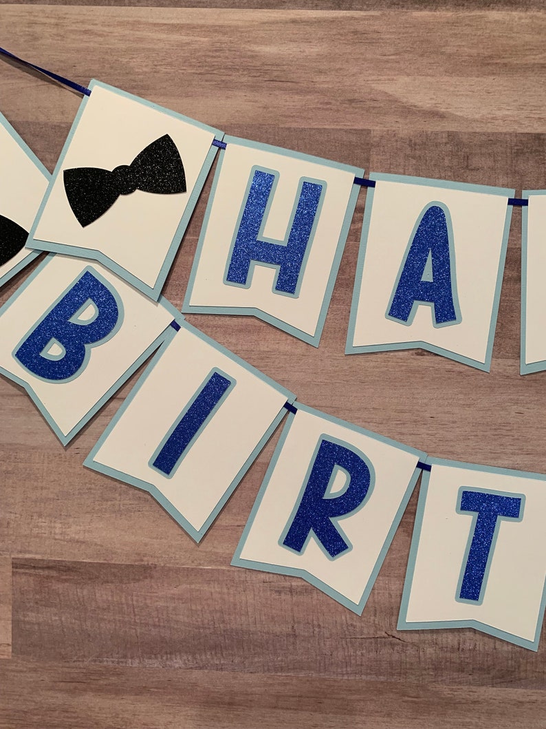 Happy Birthday Banner Birthday Boy Banner Banner With Name - Etsy
