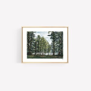 Coan Pond Giclée Print: Upstate New York Landscape Art