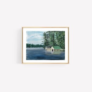 Brantingham Lake Giclée-Druck: Adirondack Landschaftskunst