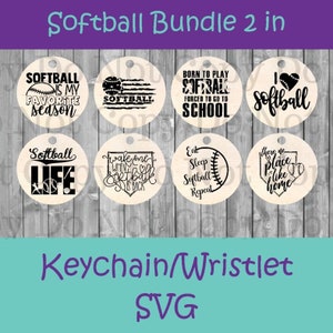 Softball Wristlet Bundle 2 in