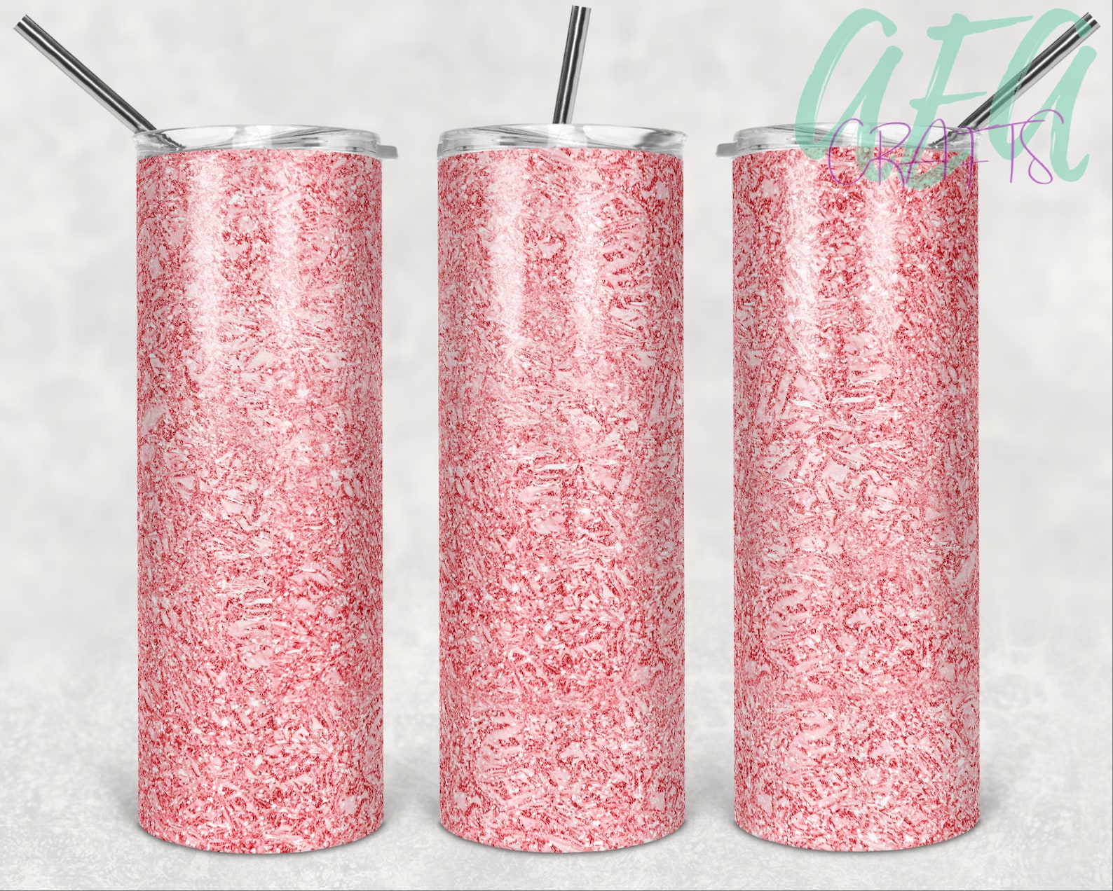 Pink Glitter 20 Oz Tumbler Sublimation Transfer digital Etsy UK