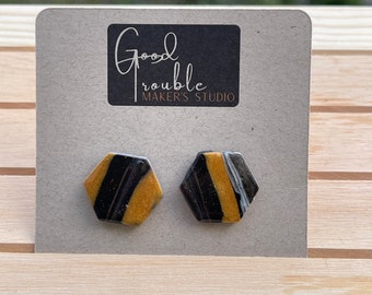 M-I-Z Stud Earrings by Good Trouble Maker