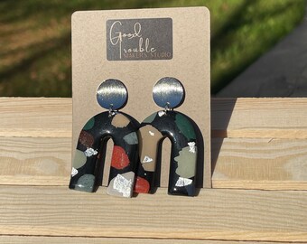 Art School #2 Earrings by Good Trouble Maker