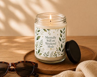 Mentalmente ancora in modalità weekend - Collezione di candele e prodotti botanici