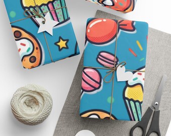 Birthday (Desserts) Wrapping Paper