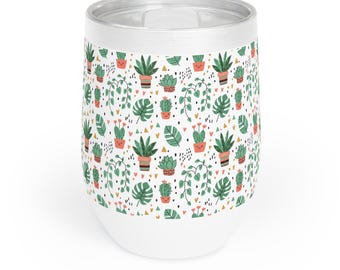 Chill-wijnbeker voor plantenliefhebbers