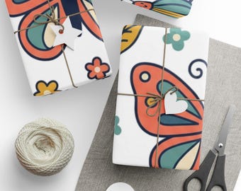 Butterfly Wrapping Paper