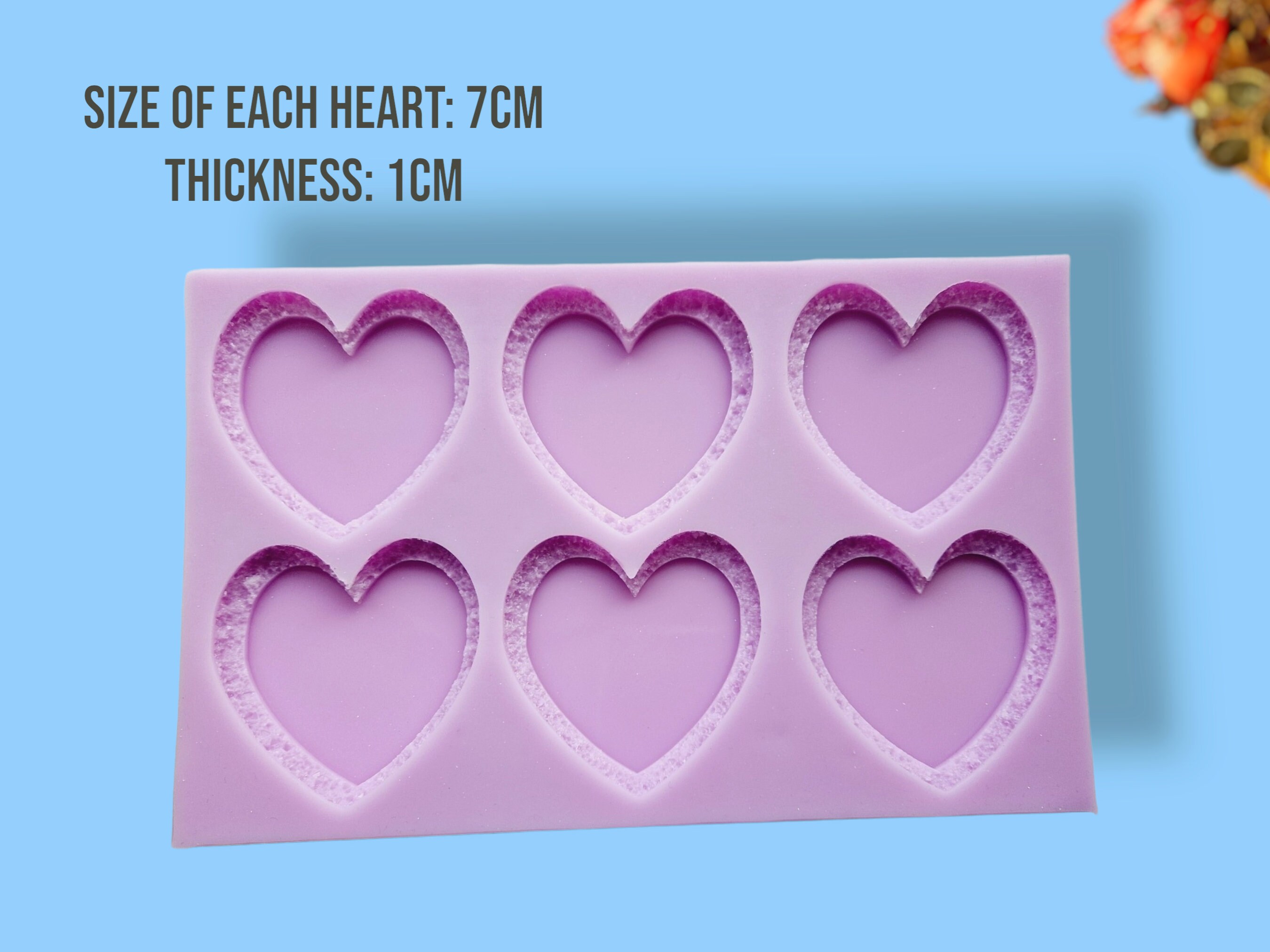 Happy Valentines Day Silicone Mould for Wax Melts 
