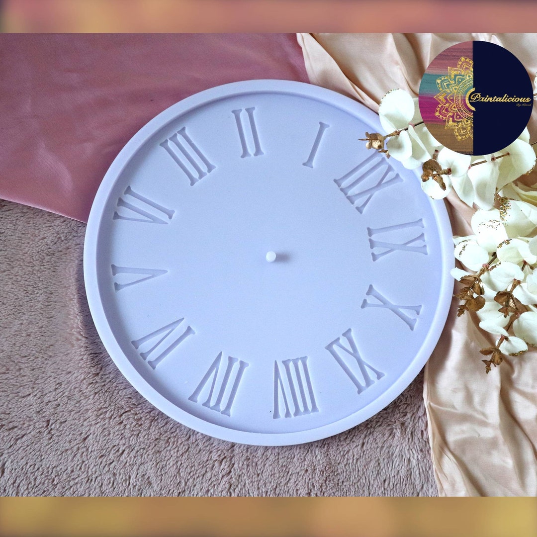 30cm Large Silicone Clock Mould Big Clock Mold High Quality for Resin