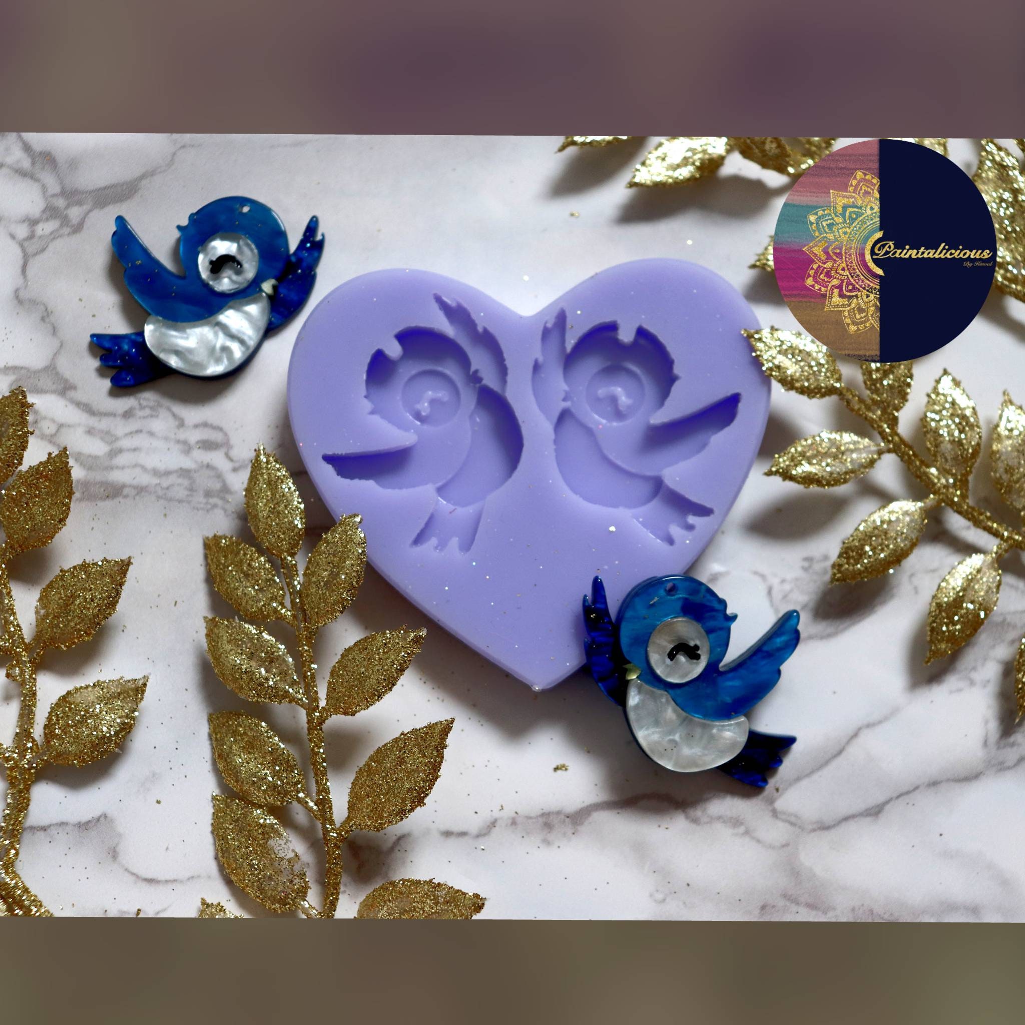 Earring Silicone Mold for Resin Art Moulds for Polymer Clay Etsy