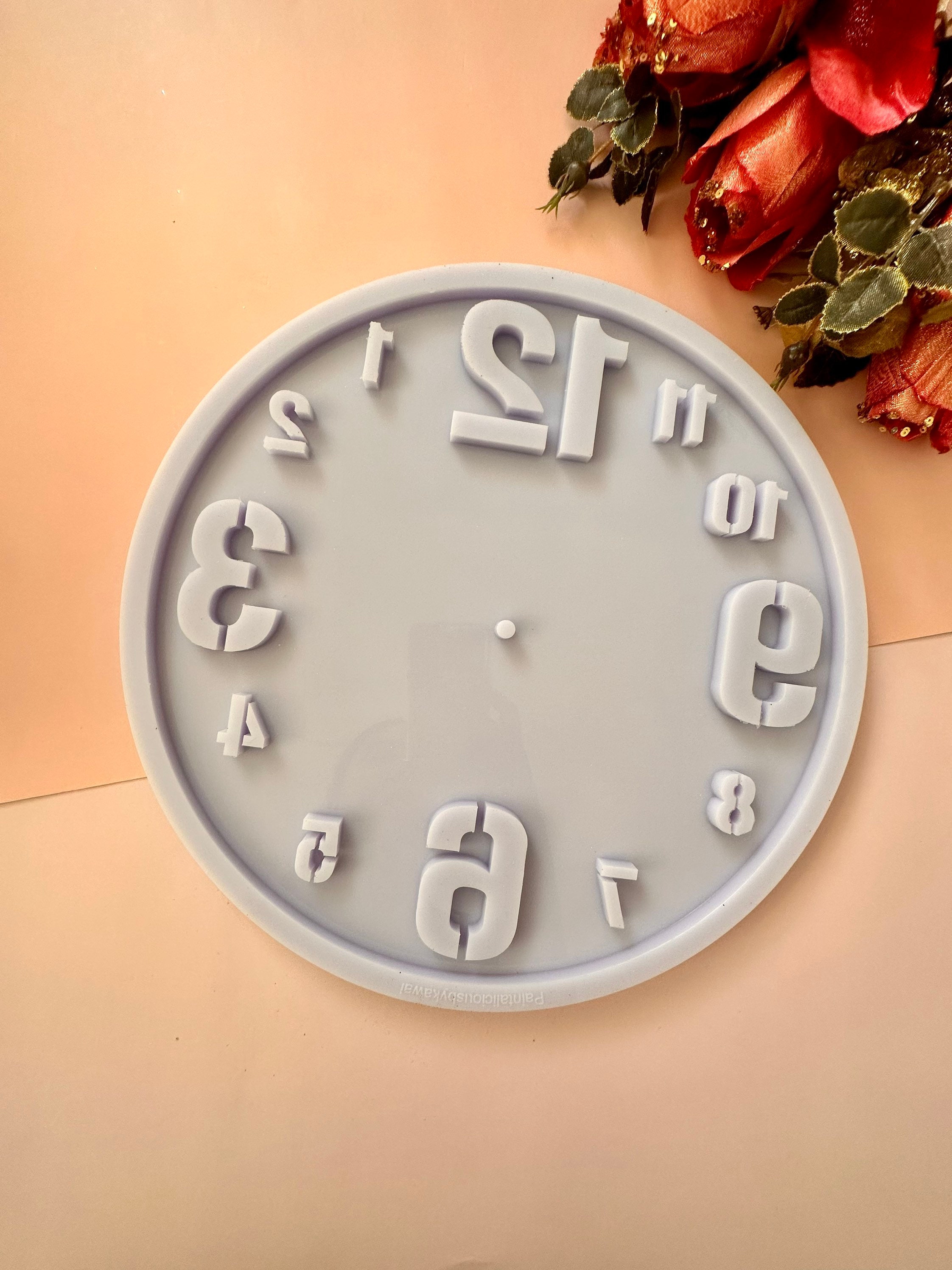 Clock Silicone Mold Resin Silicone Mould Jewelry Making Epoxy Resin Molds  Jewelry Earring Resin Mold DJ_M_142 