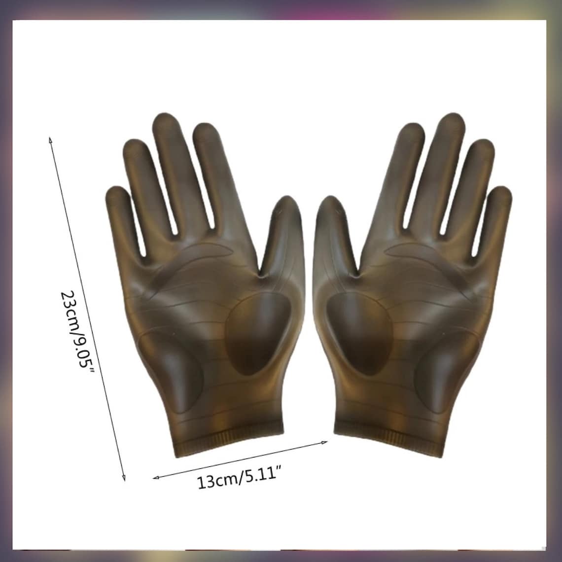 1 Pair Reusable Safe Silicone Gloves for Epoxy Resin Casting Etsy