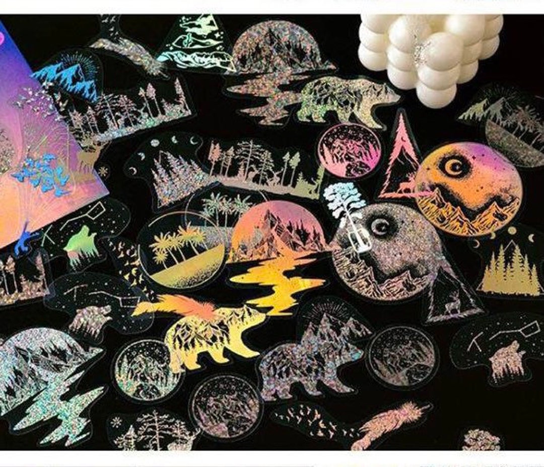 45 Stück Flash Dreamland Serie Sticker Pack DIY Tagebuch Scrapbooking ...
