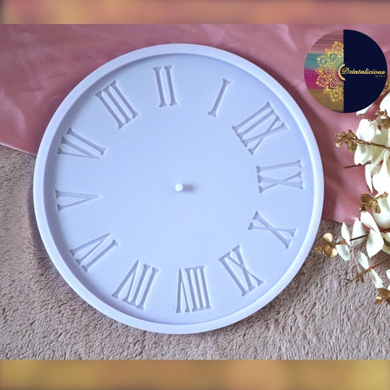 Clock Silicone Mold, Clock Mould , Clock Mold for Resin, Epoxy