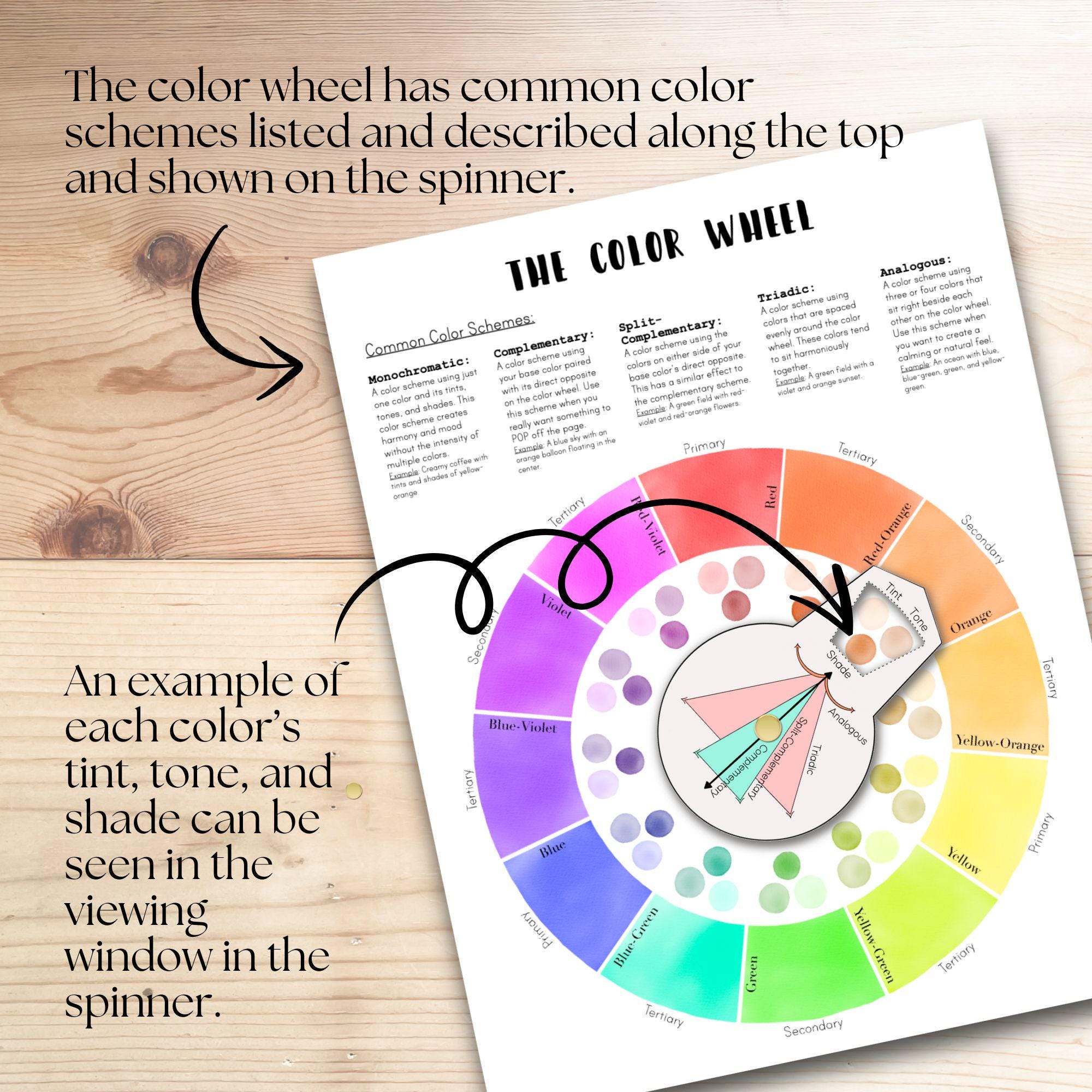 Color Theory Printable for Kids | Color Wheel & Color Mixing Workbook ...